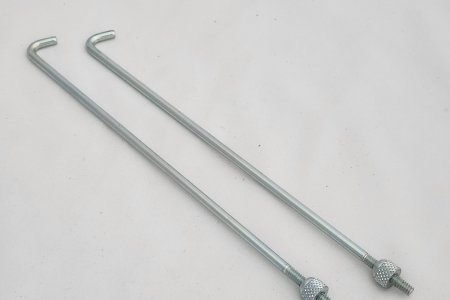 Globe Rod for Columbus #9, with Nuts (Set of 2) - MR017