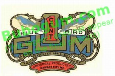 Bluebird 1 Cent Gum - DC087