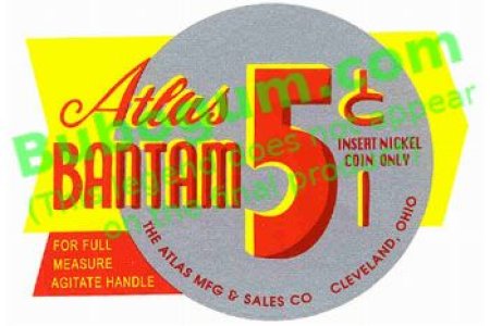 Atlas Bantam (Red and Silver)  5c - DC113