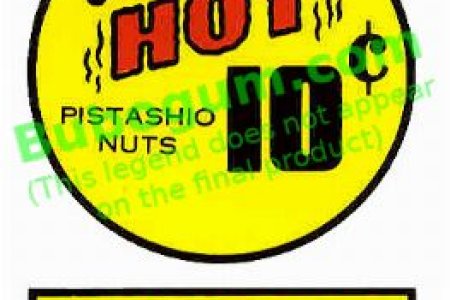 Challenger Eat 'em Hot 10c Pistachio Nuts - DC160