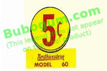 Northwestern 60  5c - DC181
