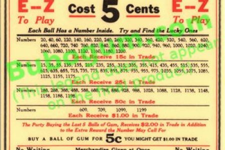 E-Z Cost 5 Cents - DC227