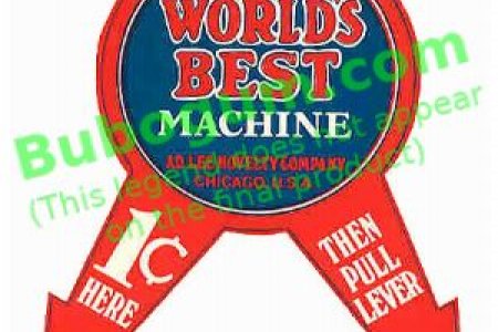 World's Best Machine - Ad Lee Novelty Company - DC232