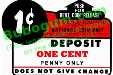 National Coin Unit Bent Coin Release One Cent - DC241