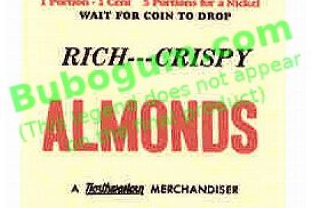 Northwestern 36 De Luxe Merchandiser Almonds - DC254