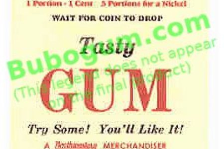 Northwestern 36 De Luxe Merchandiser Gum - DC256