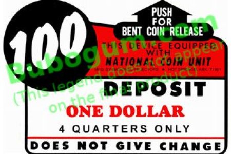 National Coin Bent Coin Release, $1.00 - DC338