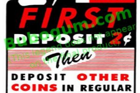 National Coin Unit First Deposit 2c - DC340