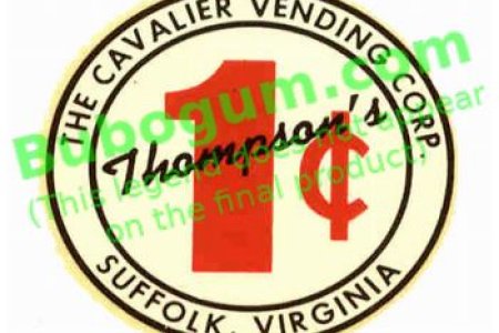 Cavalier Vending Corp. Thompson's 1c - DC351