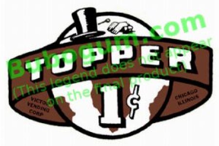 Victor  Topper 1c  Brown - DC362