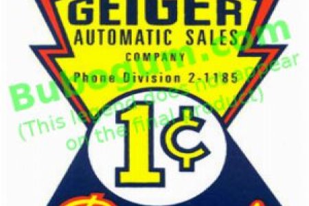 Geiger Automatic Sales - DC387 - NEW SIZE, LOWER PRICE!