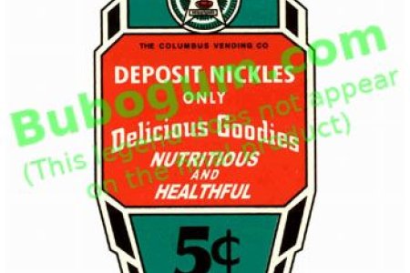 Columbus  Delicious Goodies - Green 5c (No Star) - DC406
