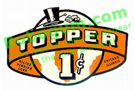 Victor  Topper  Orange  1c - DC411