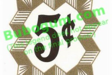 Gold with Border 5c - DC432