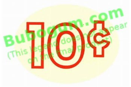 10c - on Cream Background - DC457