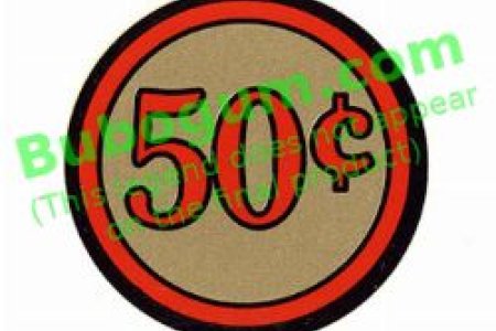 Red/Gold Circle 50c - DC520