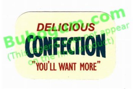 Northwestern 31 Merchandiser  Delicious Confection Card - DC613