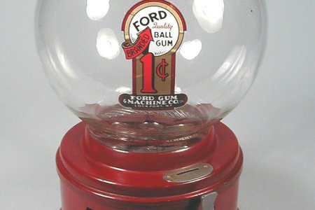 Early Ford Gumball Machine