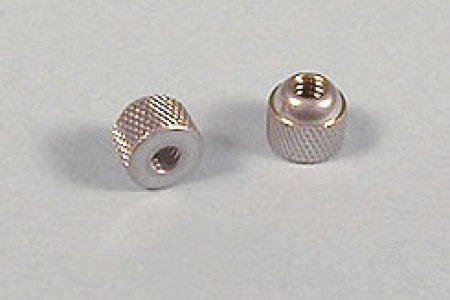 Reproduction Columbus Knurled Nut, Steel 10-24 - FS069