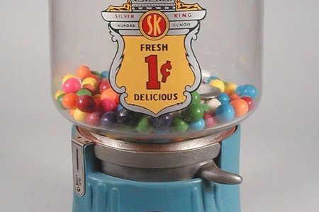 Silver King Giant Ace Gumball Machine