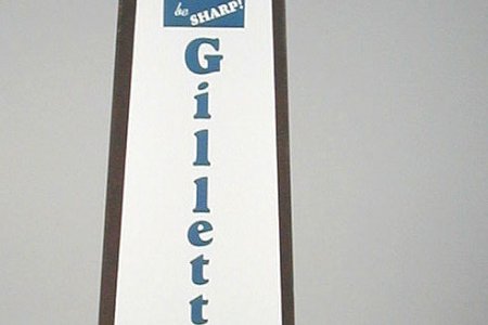Gillette Razor Blade Vendor