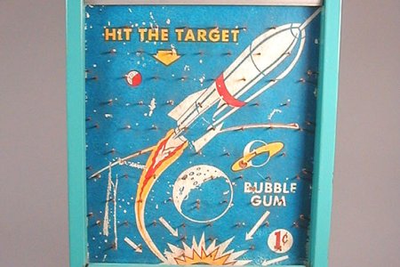 Hit The Target Gumball Vendor