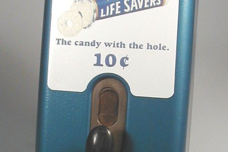 Life Savers Wall Machine