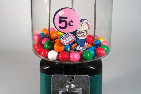 Oak Acorn 5c Gumball Machine