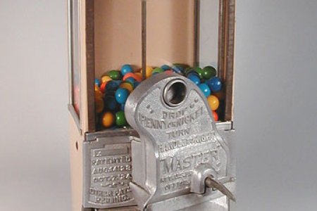 Norris Master Penny/Nickel Gooseneck Gumball Machine