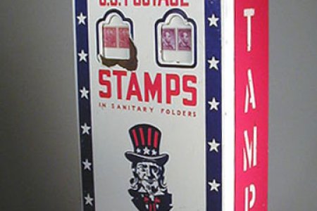 Federal Uncle Sam Stamp Machine