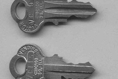 Old Original Victor Vending Co. Keys - KYVC