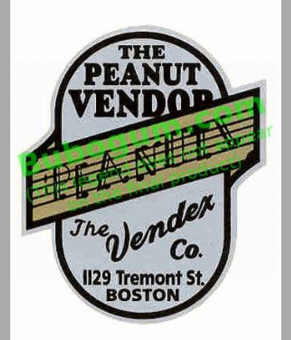 Vendex Co. - The Peanut Vendor - DC198