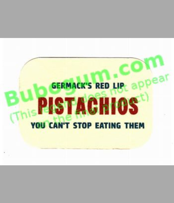 Northwestern 31 Merchandiser  Pistachios Card - DC614