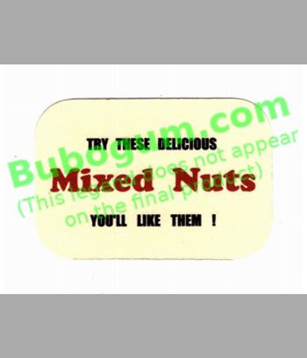 Northwestern 31 Merchandiser   Mixed Nuts Card - DC615