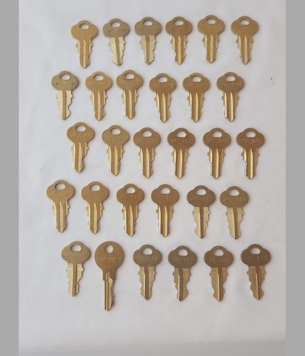 A Full Factory Set of Victor Vending Keys - KY007