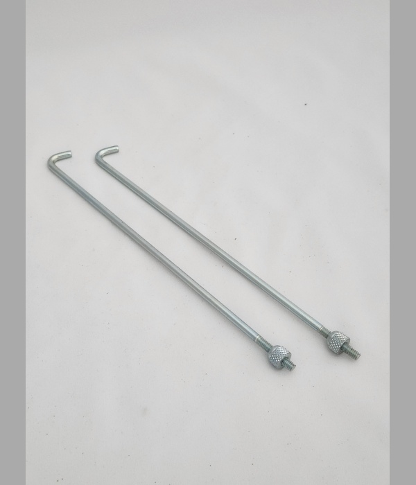 Globe Rod for Columbus #9, with Nuts (Set of 2) - MR017