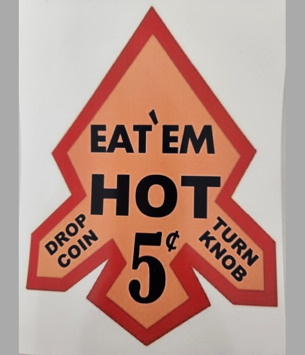 ASCO Hot Nut Arrow Decal - DC601
