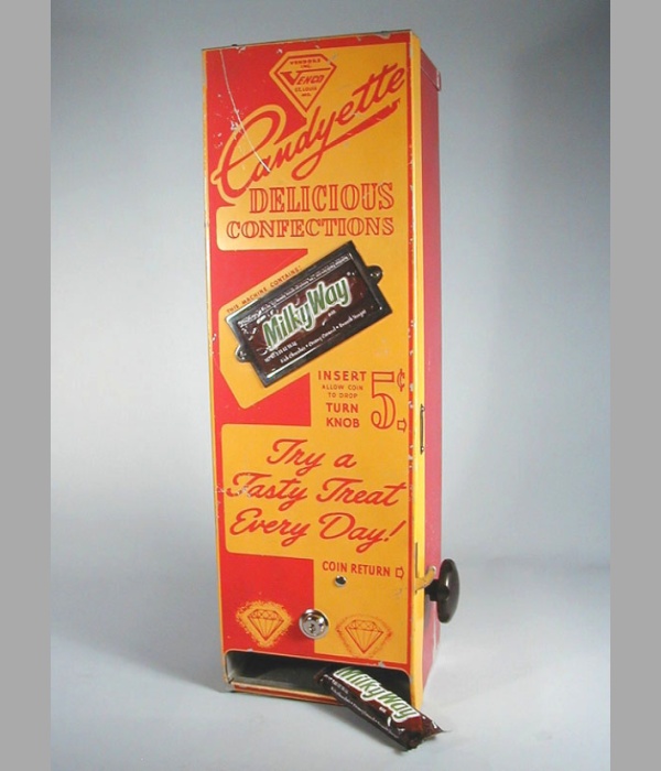 Candyette Candy Bar Machine