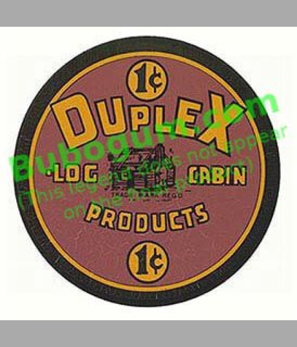 Duplex Log Cabin Products  1c - DC049