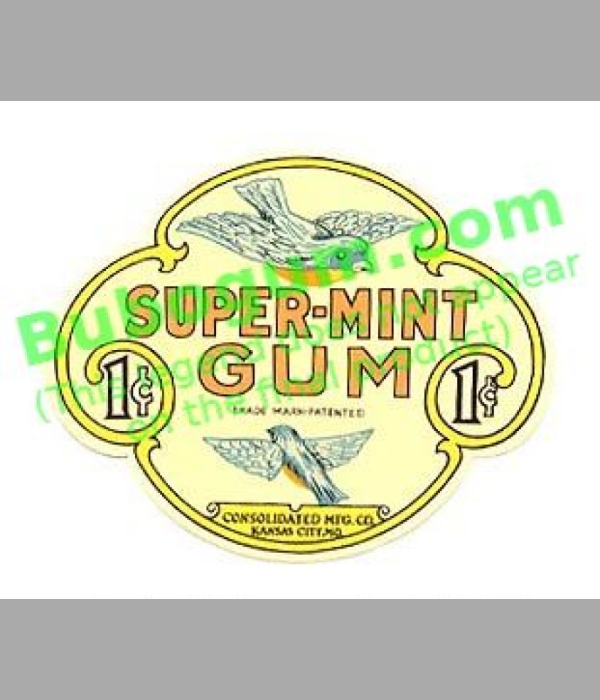 Bluebird Super-Mint Gum  1c - DC067