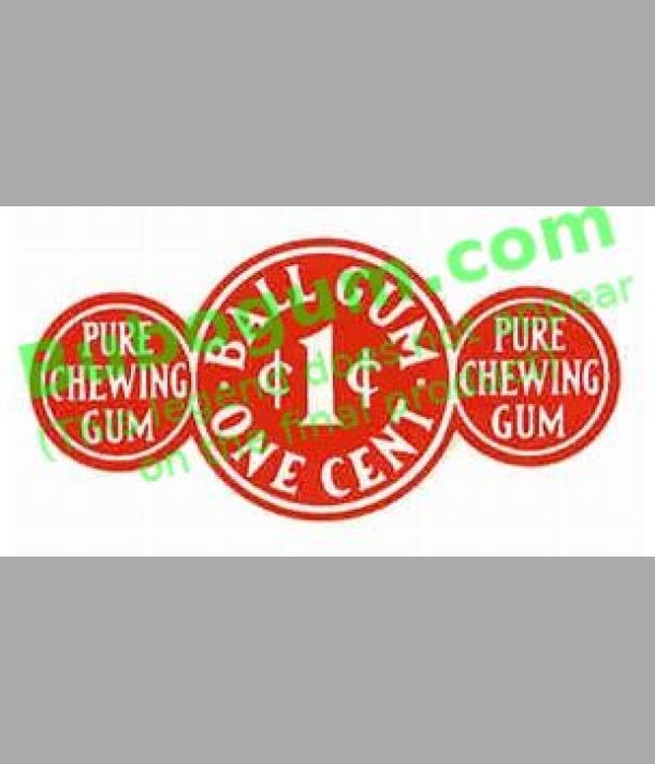 Advance Ball Gum  1c - DC105