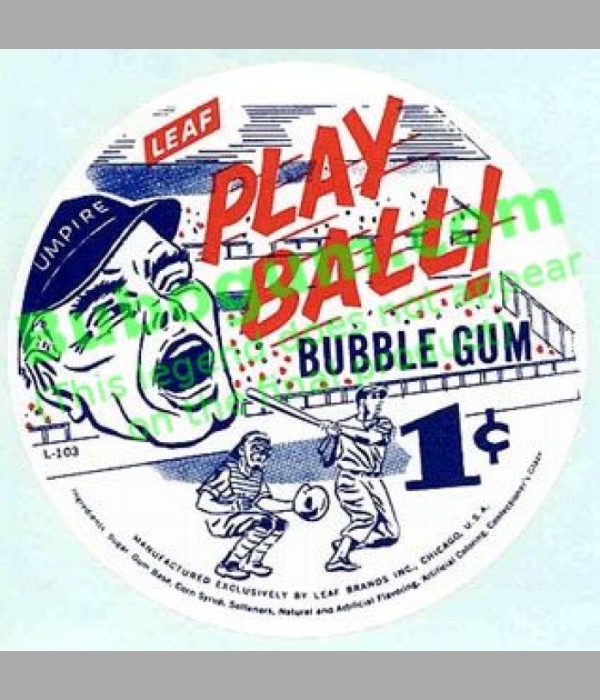 Leaf, Play Ball  1c - DC109