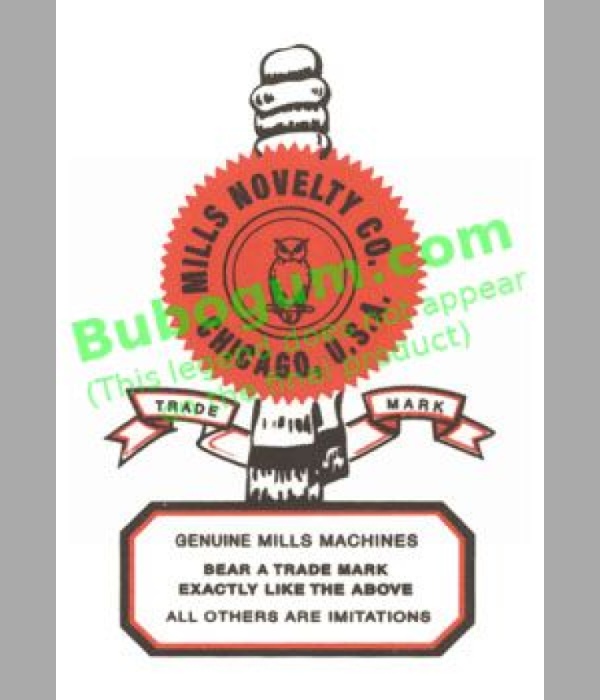 Mills Novelty Co. Logo - DC122A