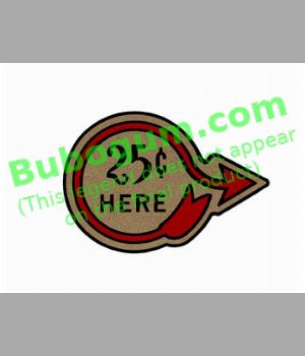 Arrow 25c Here - Up, Left, Right - DC139