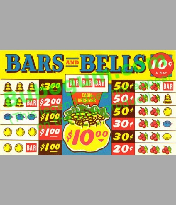 Bars And Bells 10c  (For Victor Baby Grand) - DC155A