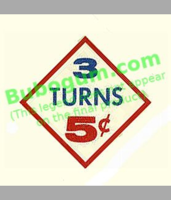 3 Turns 5c Diamond Decal DC203