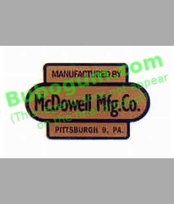 McDowell Mfg. Co. Logo - DC206