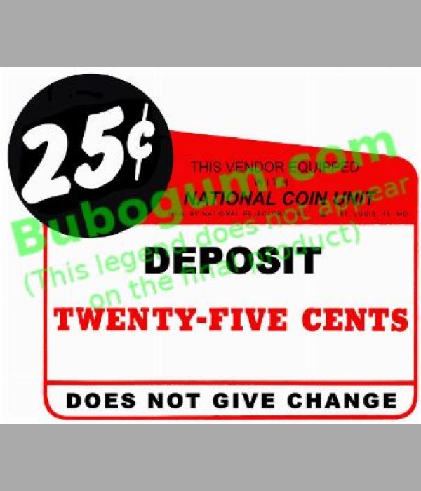 National Coin Unit  25c - DC210