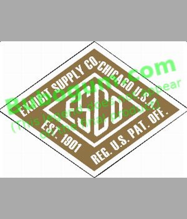 ESCO Logo - Small Gold - DC252