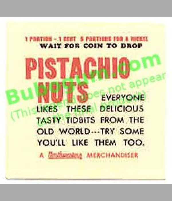 Northwestern 36 De Luxe Merchandiser  Pistachio Nuts - DC259